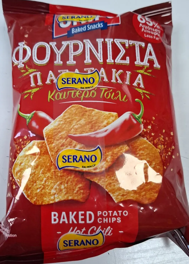 Snips Baked Potato Chips - Hot Chili