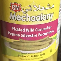 Pickled wild cucumbers