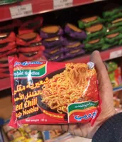 Indomie instant noodles red chili