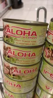 Aloha tuna light flakes tuna in vegetable oil
