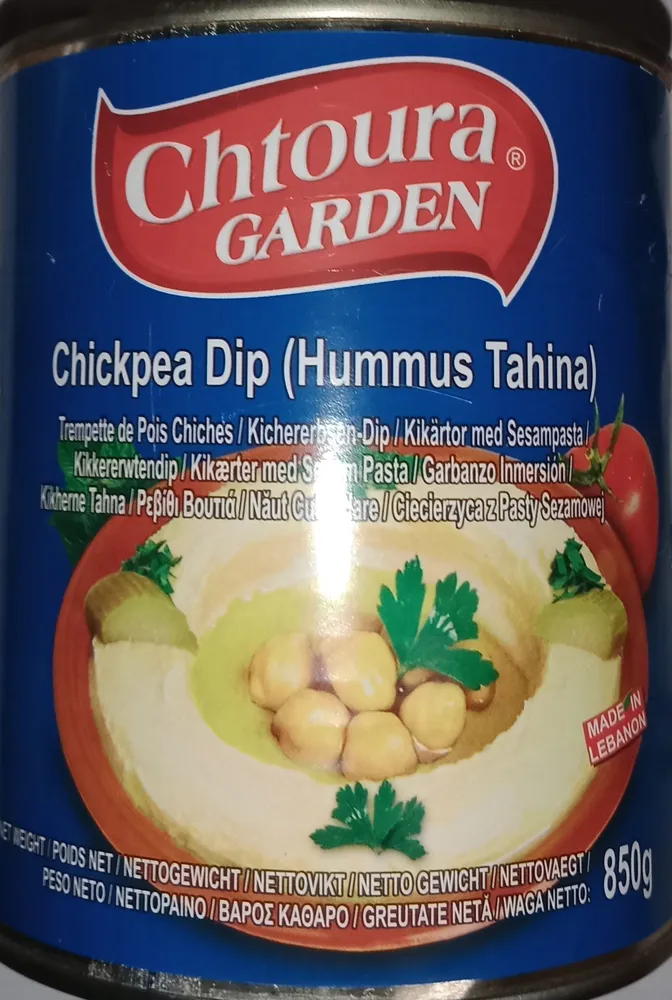 Hummus Tahini - Kichererbsenpürree Mit Sesam