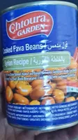 Cooked fava beans