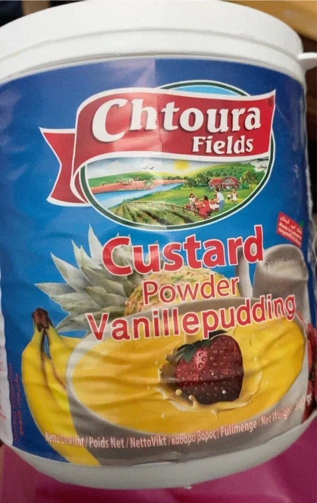 Custard powder vanille pudding