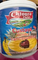 Custard powder vanille pudding
