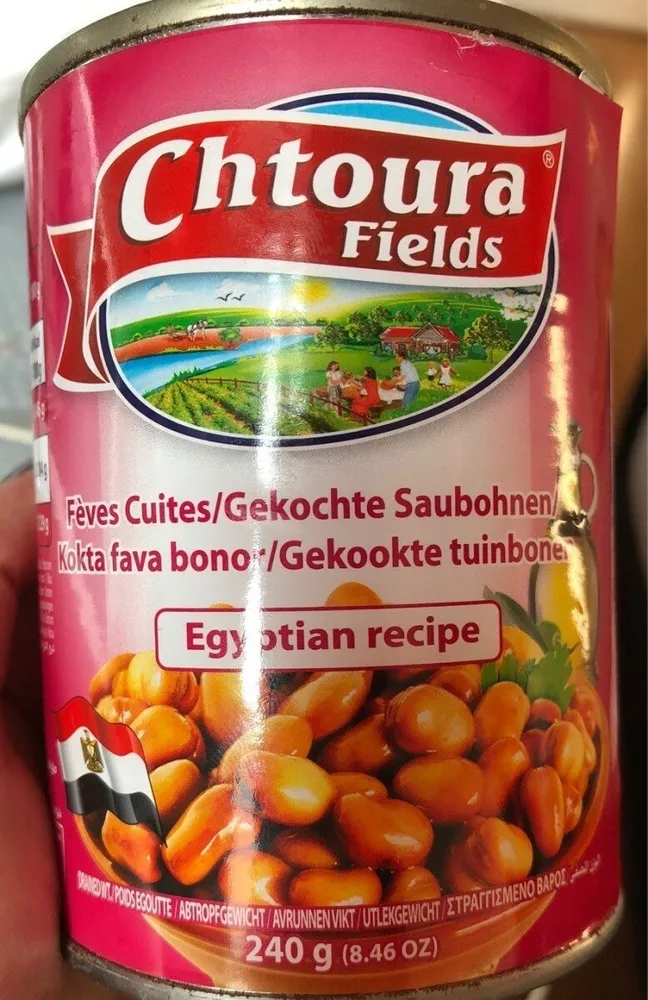 Fèves cuites