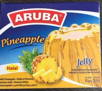 Dessert a la gelatine de boeuf Pineapple