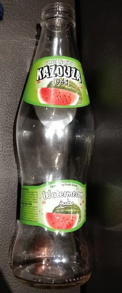 Boisson gazeuse a la pastèque