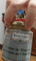 Crème de marrons avec éclats de châtaignes