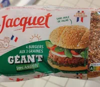 Pain hamburger aux 3 graine sans additifs