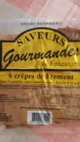 6 crêpes de froment