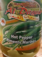 Piments marinés