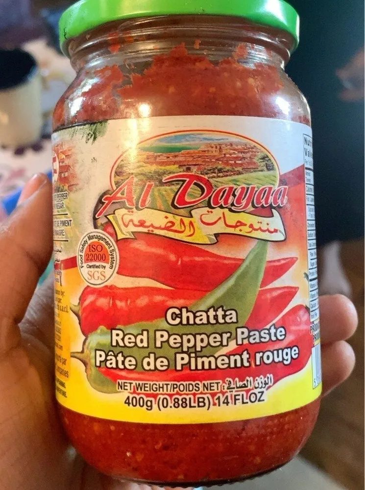 Red pepper paste