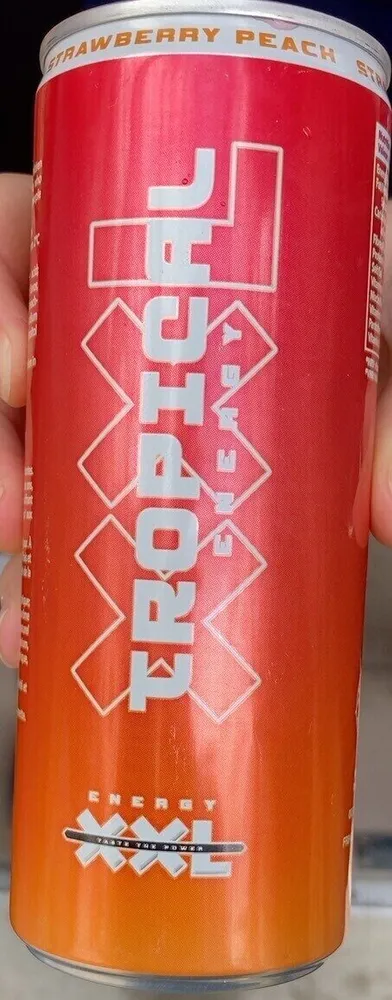 Strawberry Peach Energy Drink