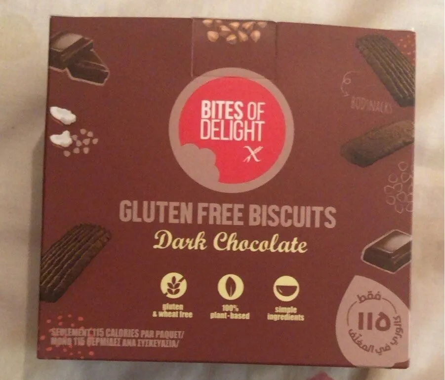 Gluten Free Biscuits - Dark Chocolate