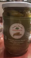 Concombres sauvages marinés