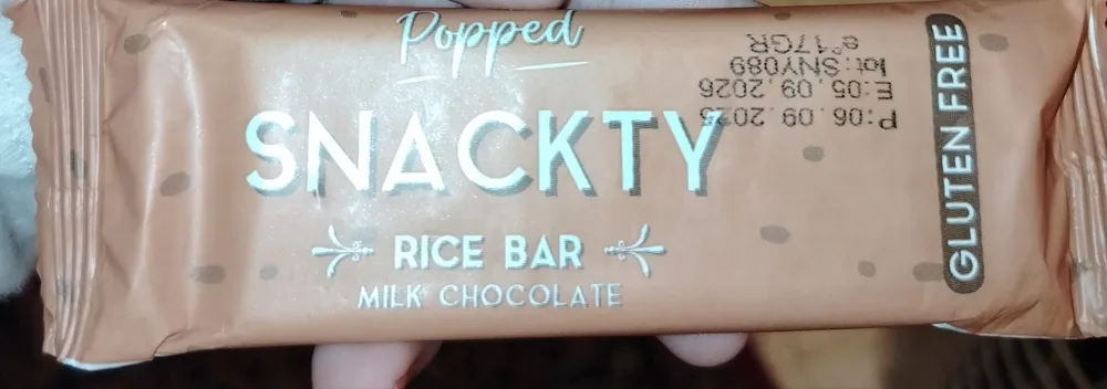 Rice Bar Milk Chocolate