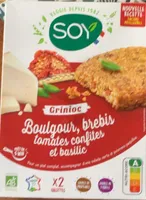 Grinioc boulgour brebis tomates confites et basilic