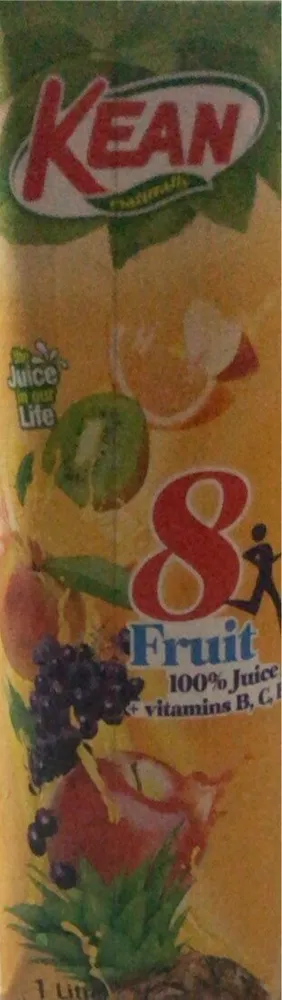 Kean 8fruit Multivit Juice 1li