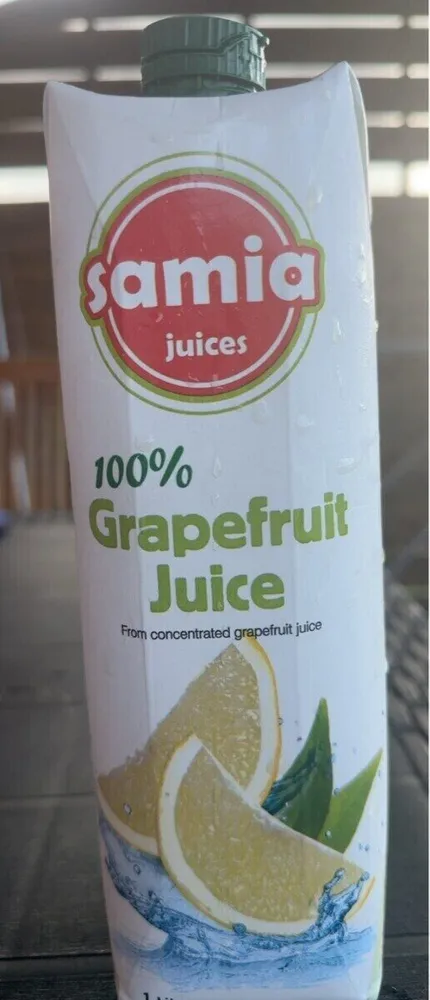 Jus de pamplemousse