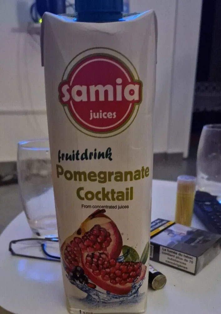 Fruit Drink Pomegranate Cocktail