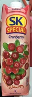 Cranberry Fruit Drink 1L