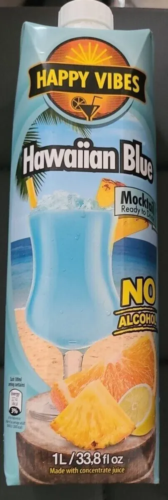 Happy vibes Hawaiian blue