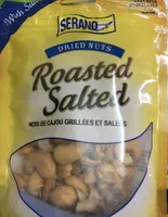 Dried nuts roasted salted