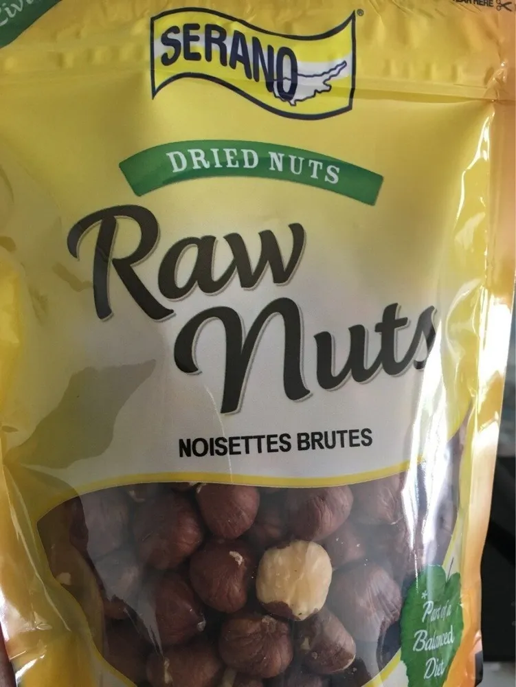 Noisettes brutes