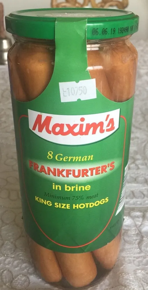 Maxim's German Frankfurter's