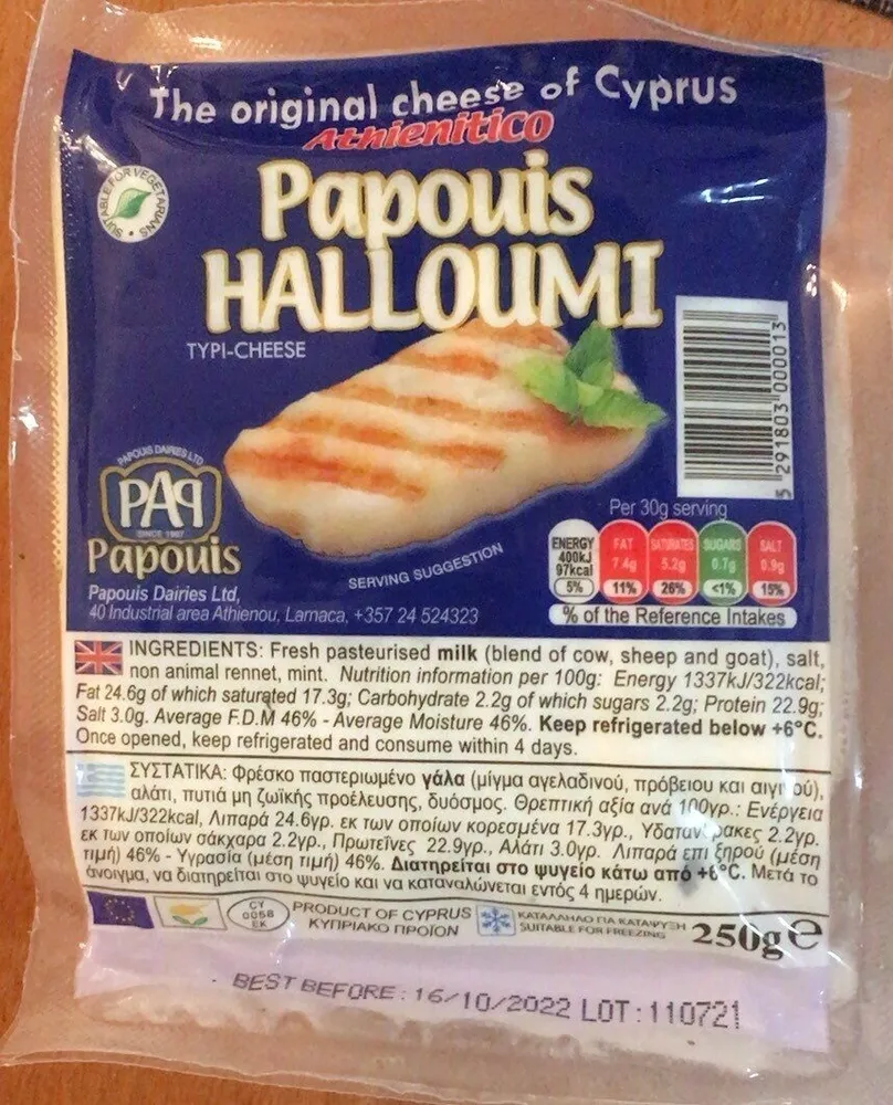 Papouis halloumi