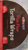 Plain Flour Tortilla Wraps