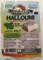 Halloumi au basilic