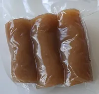 Grape soutzoukos with almonds