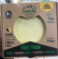 Green Vie queso vegano gouda flavor