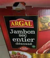 Jambon sec entier désossé