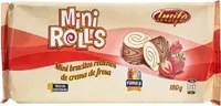 Mini bracitos rellenos fresa