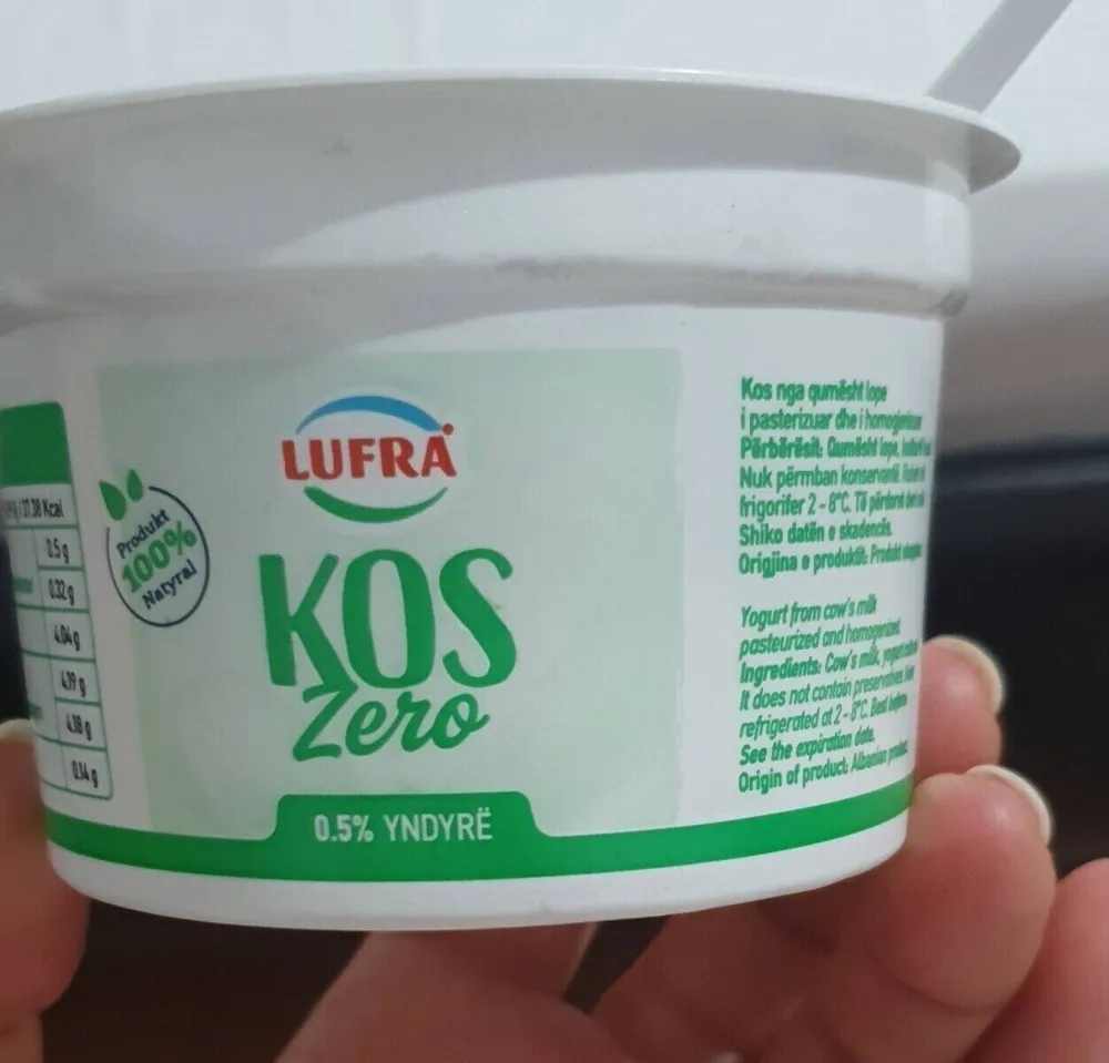 Yogurt zero