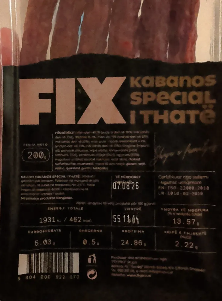 Dried Kabanos