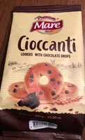 Cioccanti cookies with chocolate drops
