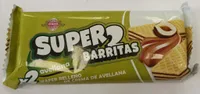 Wafer relleno de crema de avellana