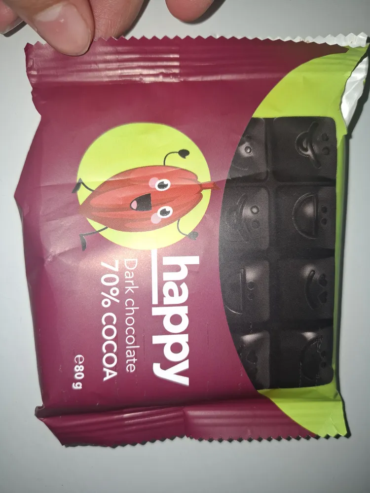happy Dark chocolate 70%