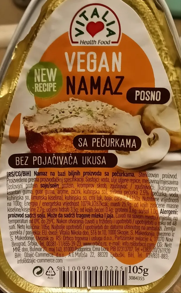 Vegan namaz