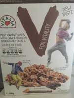 Multigrain Flakes With Chia And Crunchy Chocolate Cereals