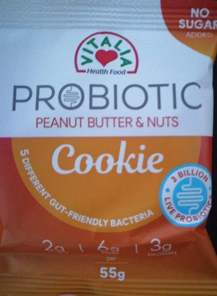 Probiotic cookies