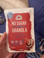 No sugar added granola
