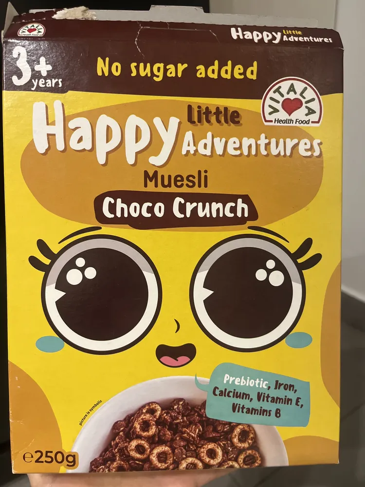 little happy adventures muesli choco crunch