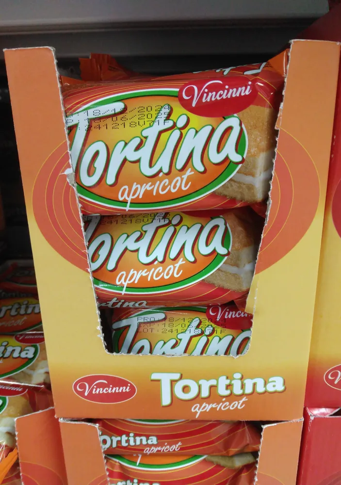 Tortina 25g piersica