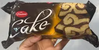 Cake marble cocoa and vanilla