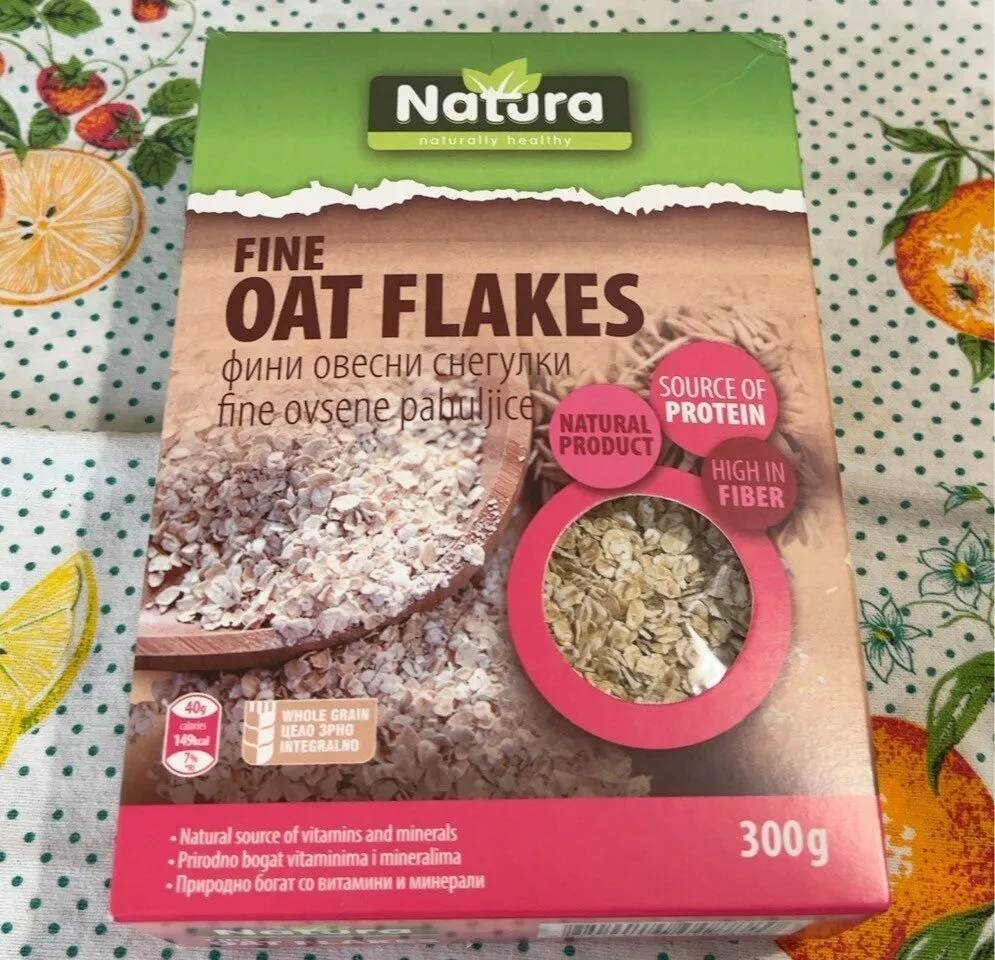 Fine oat flakes