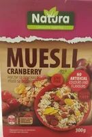 Müesli cranberry